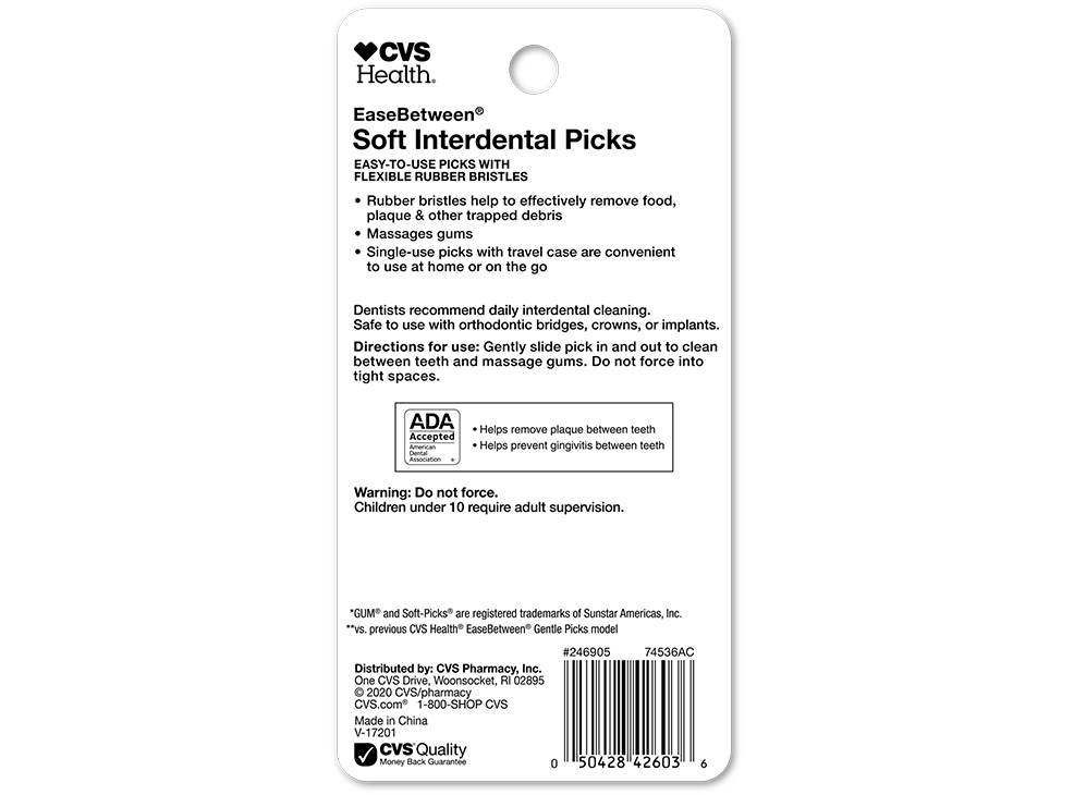 Image 2: CVS Health EaseBetween Gentle Picks