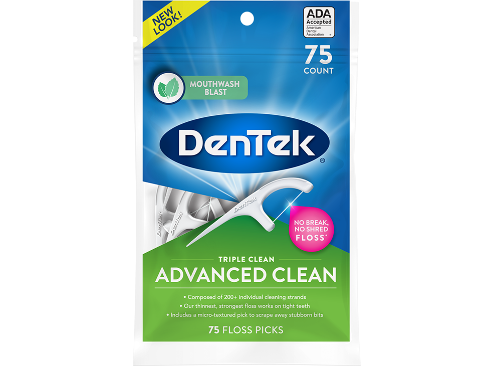 Image 2: DenTek Floss Picks (Complete Clean Easy Reach & Triple Clean)