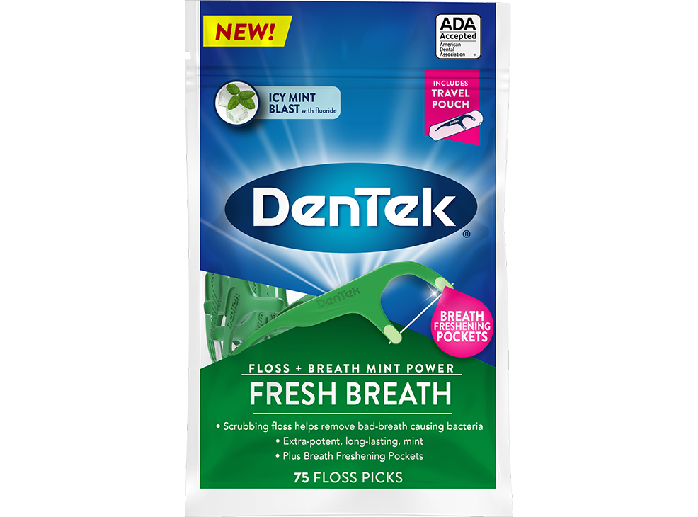 Image 1: DenTek Floss Picks (Fresh Clean and Comfort Clean)