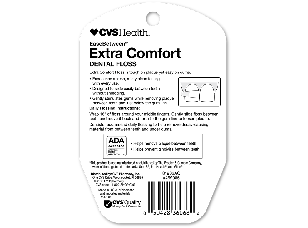 Image 2: CVS Health EaseBetween Extra Comfort Floss