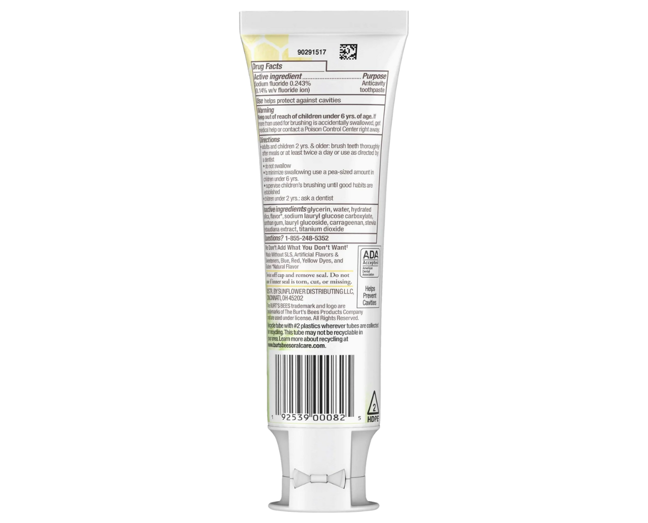 Image 1: Burt’s Bees for Kids Fluoride Toothpaste