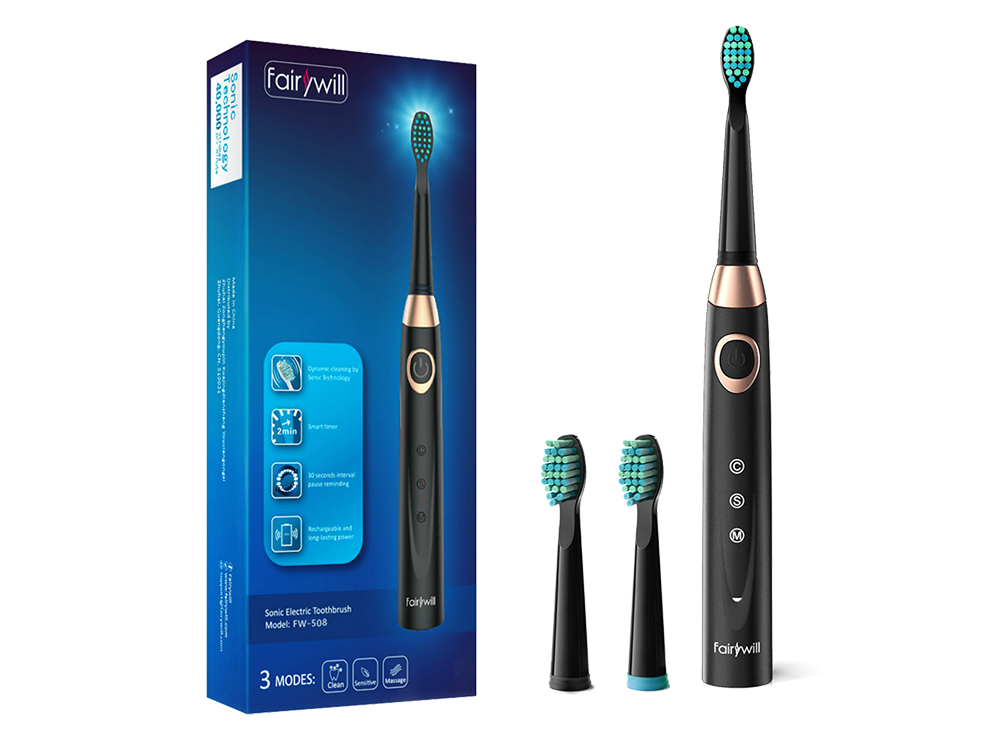 Image 4: Fairywill Sonic Electric Toothbrush