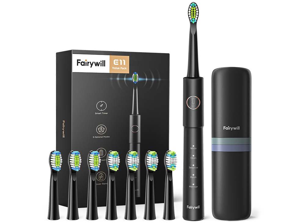 Image 1: Fairywill Sonic Electric Toothbrush