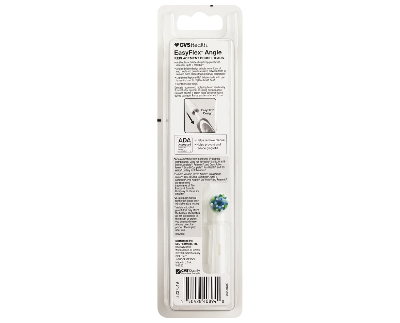 Image 5: CVS Health EasyFlex Infinity Rechargeable Toothbrush