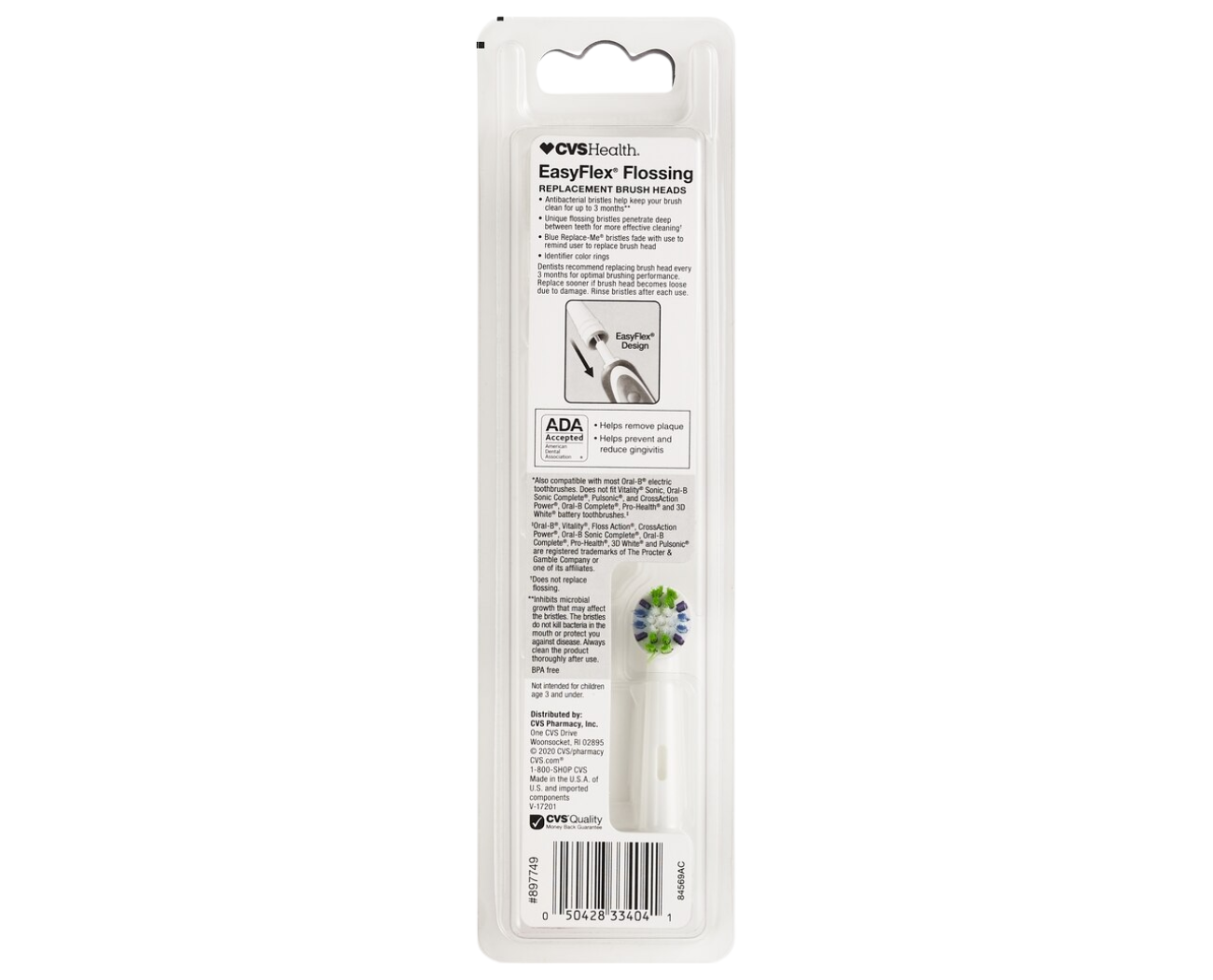 Image 6: CVS Health EasyFlex Infinity Rechargeable Toothbrush