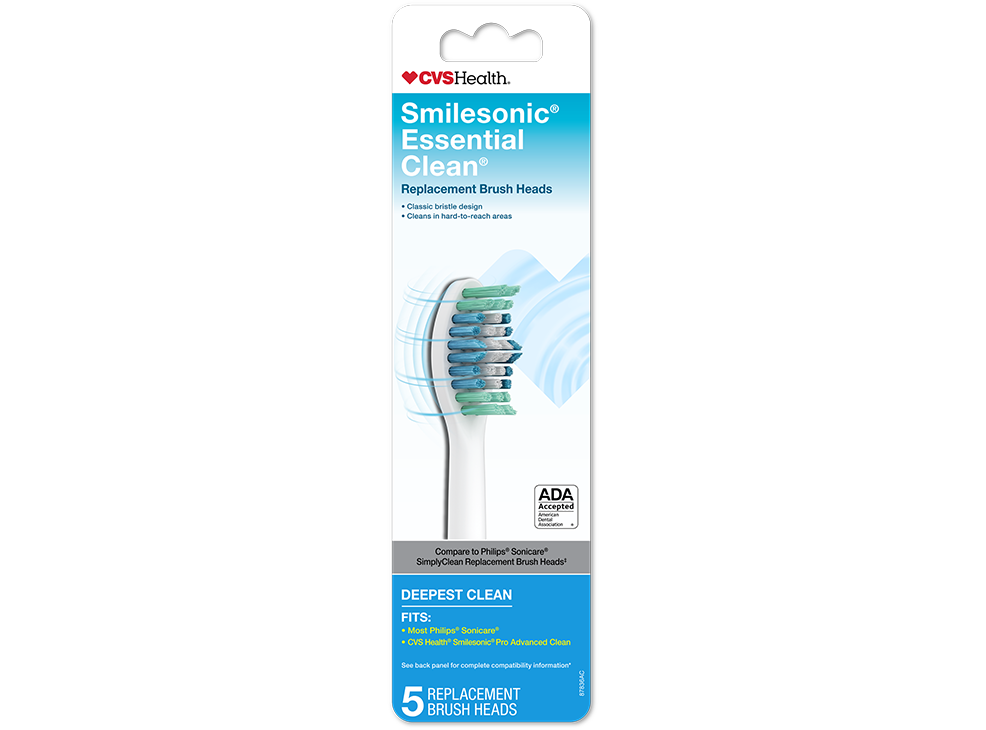 Image 5: CVS Health SmileSonic Pro Advanced Clean Sonic Toothbrush