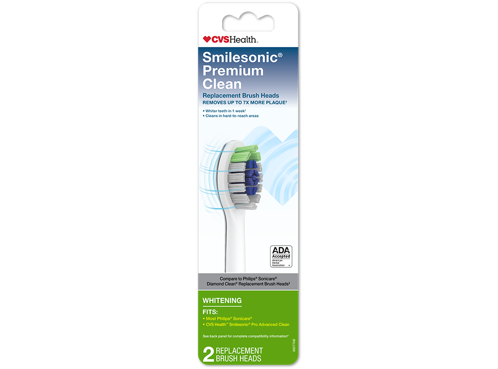 Image 6: CVS Health SmileSonic Pro Advanced Clean Sonic Toothbrush
