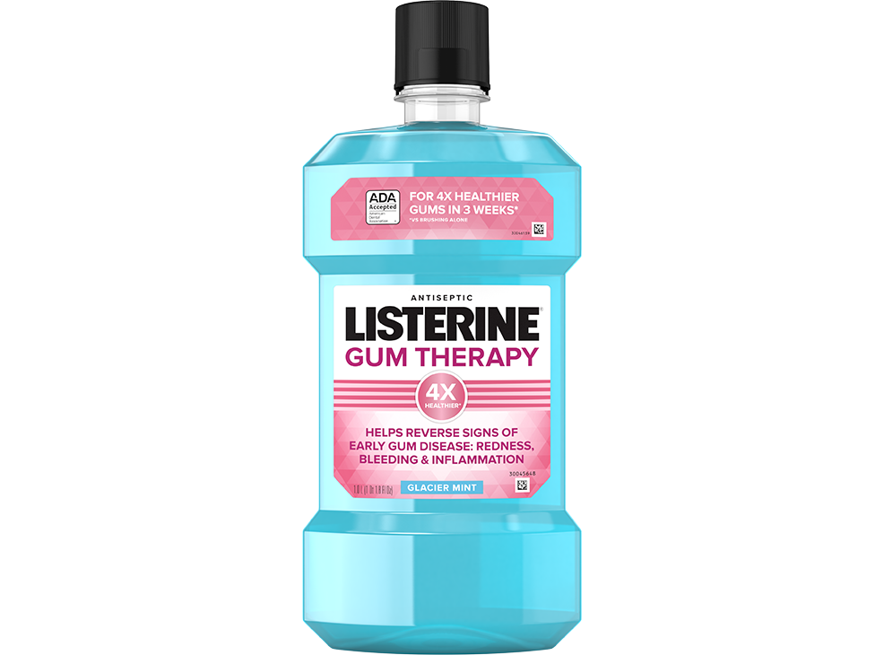 Image 1: Listerine Gum Therapy Antiseptic Mouthwash