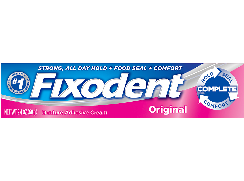 Image 1: Fixodent