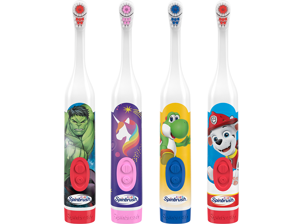 Spinbrush Kids Battery Powered Toothbrush American Dental Association