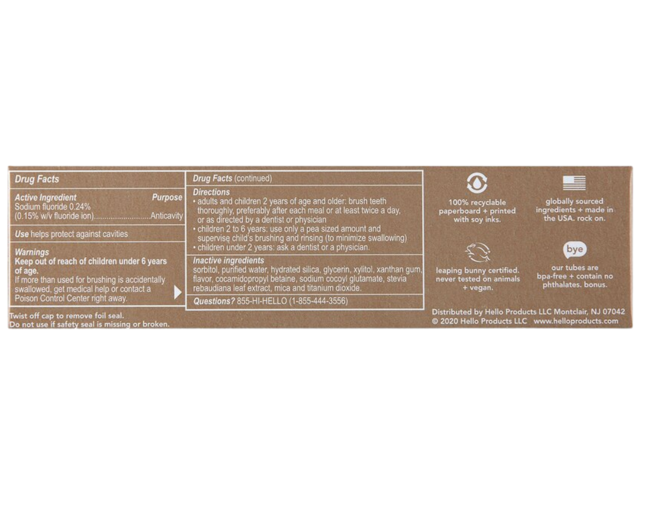 Image 2: Hello Unicorn Sparkle Fluoride Toothpaste