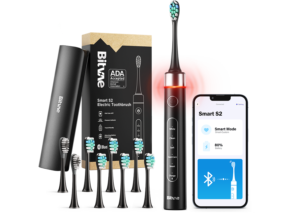 Image 3: Bitvae Smart Electric Toothbrush