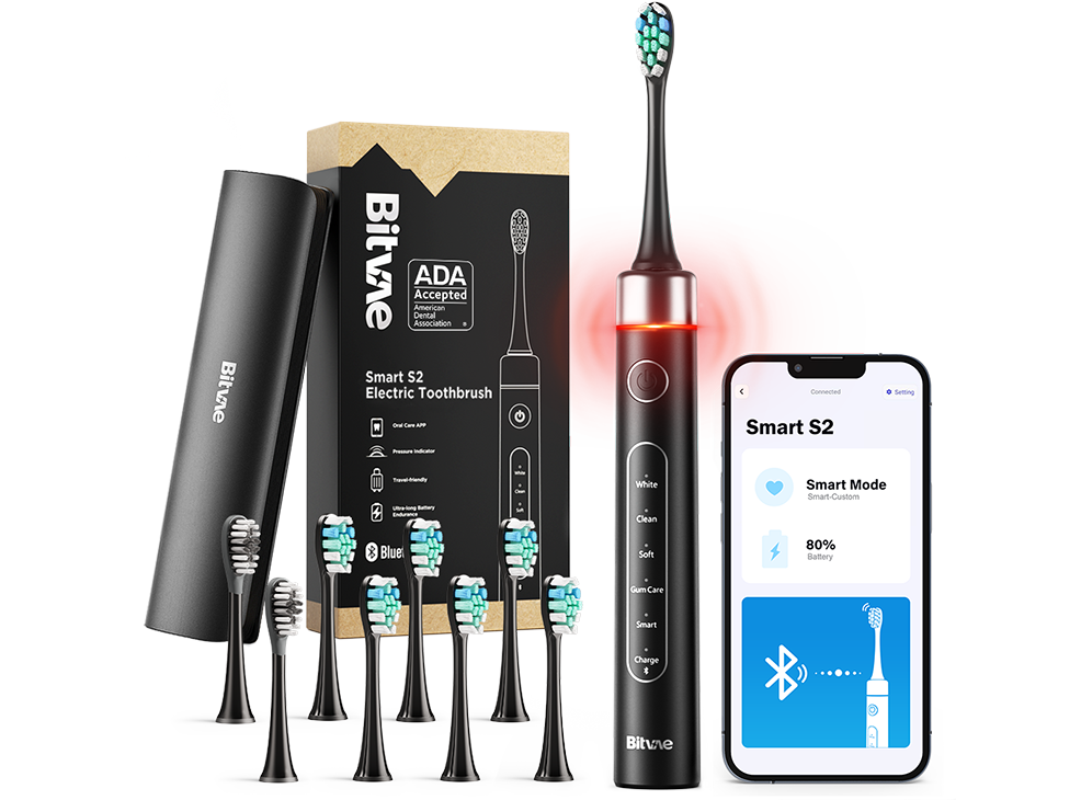 Image 1: Bitvae Smart Electric Toothbrush