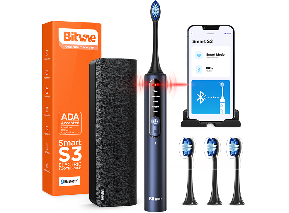 Image 3: Bitvae Smart Electric Toothbrush