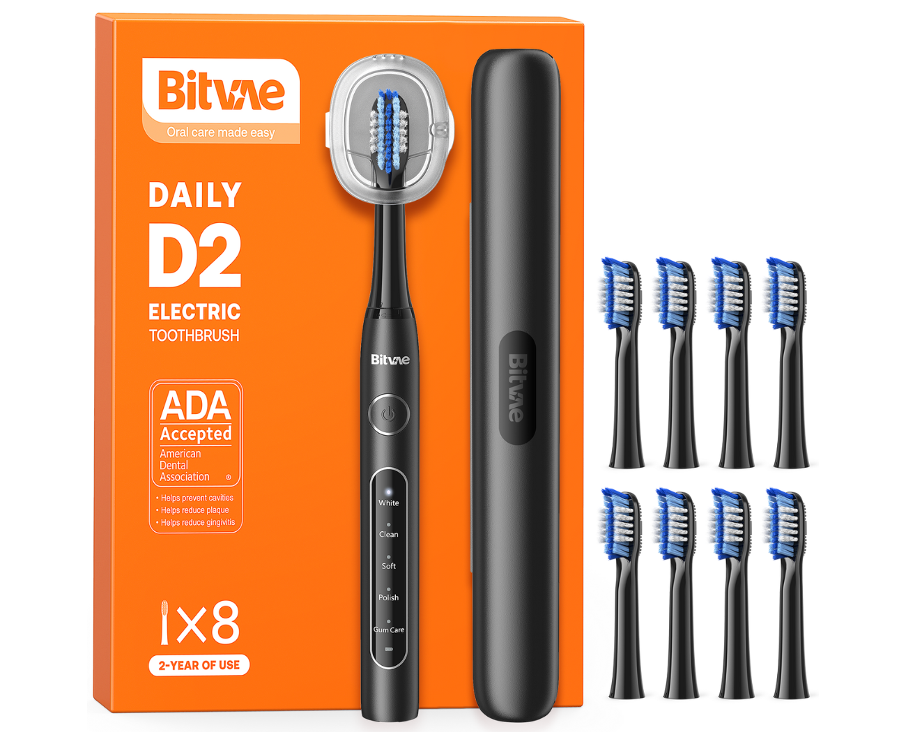 Bitvae Smart Electric Toothbrush American Dental Association