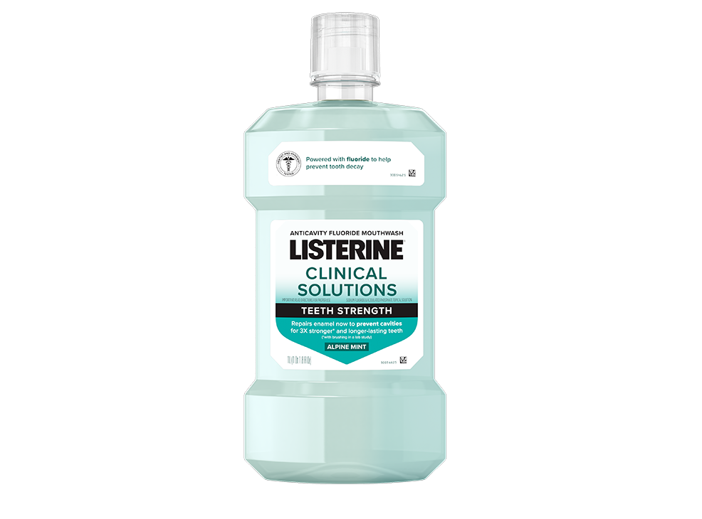 Image 2: Listerine Clinical Solutions Teeth Strength Mouthwash