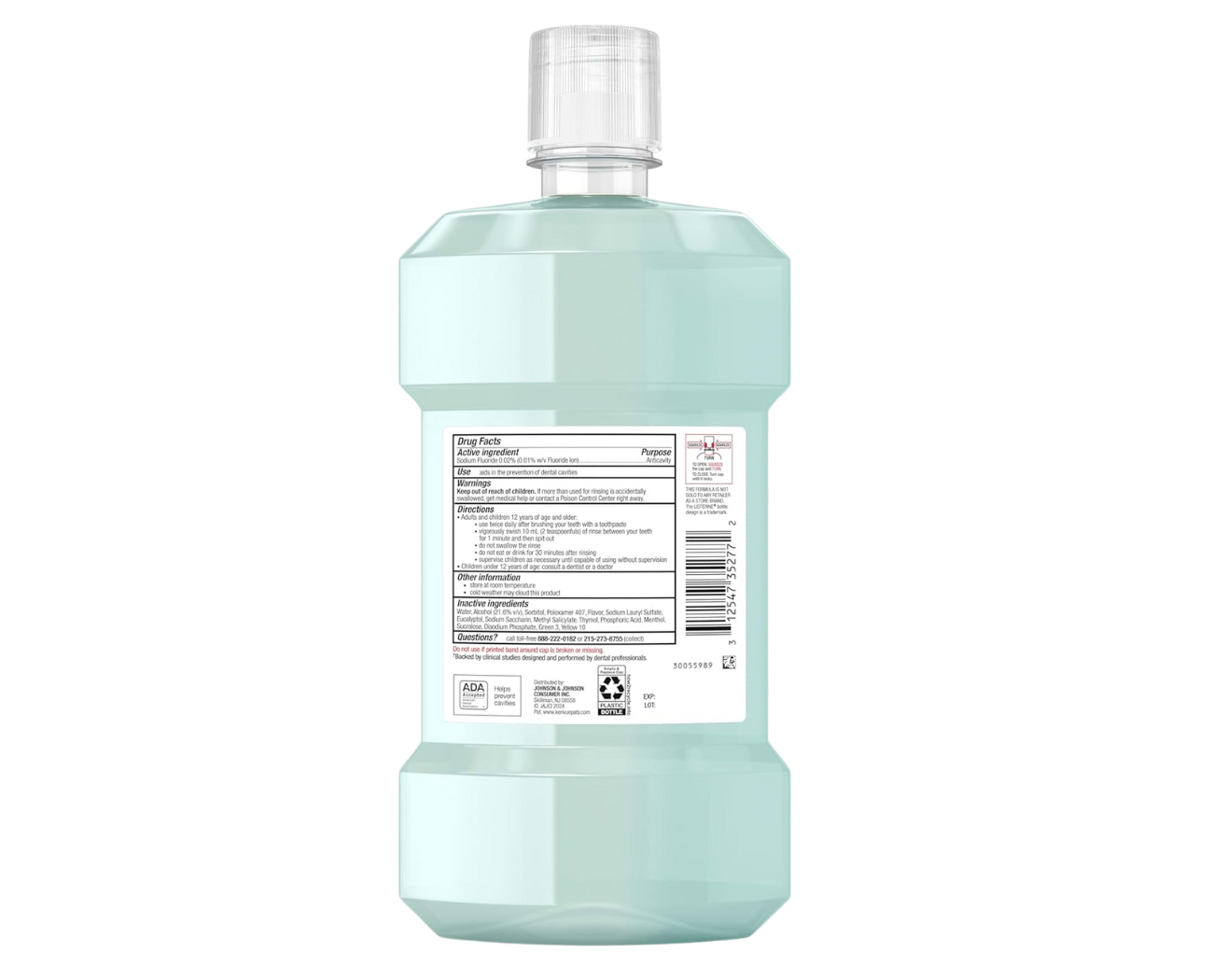 Image 1: Listerine Clinical Solutions Teeth Strength Mouthwash