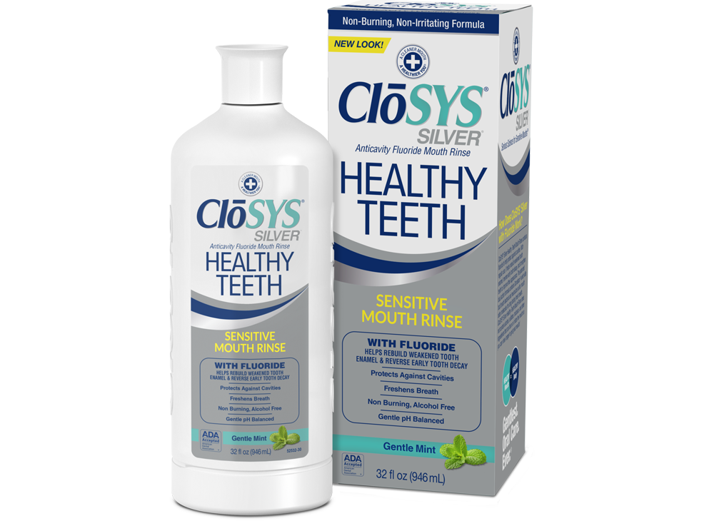 Image 1: ClōSYS® Silver Healthy Teeth Oral Rinse