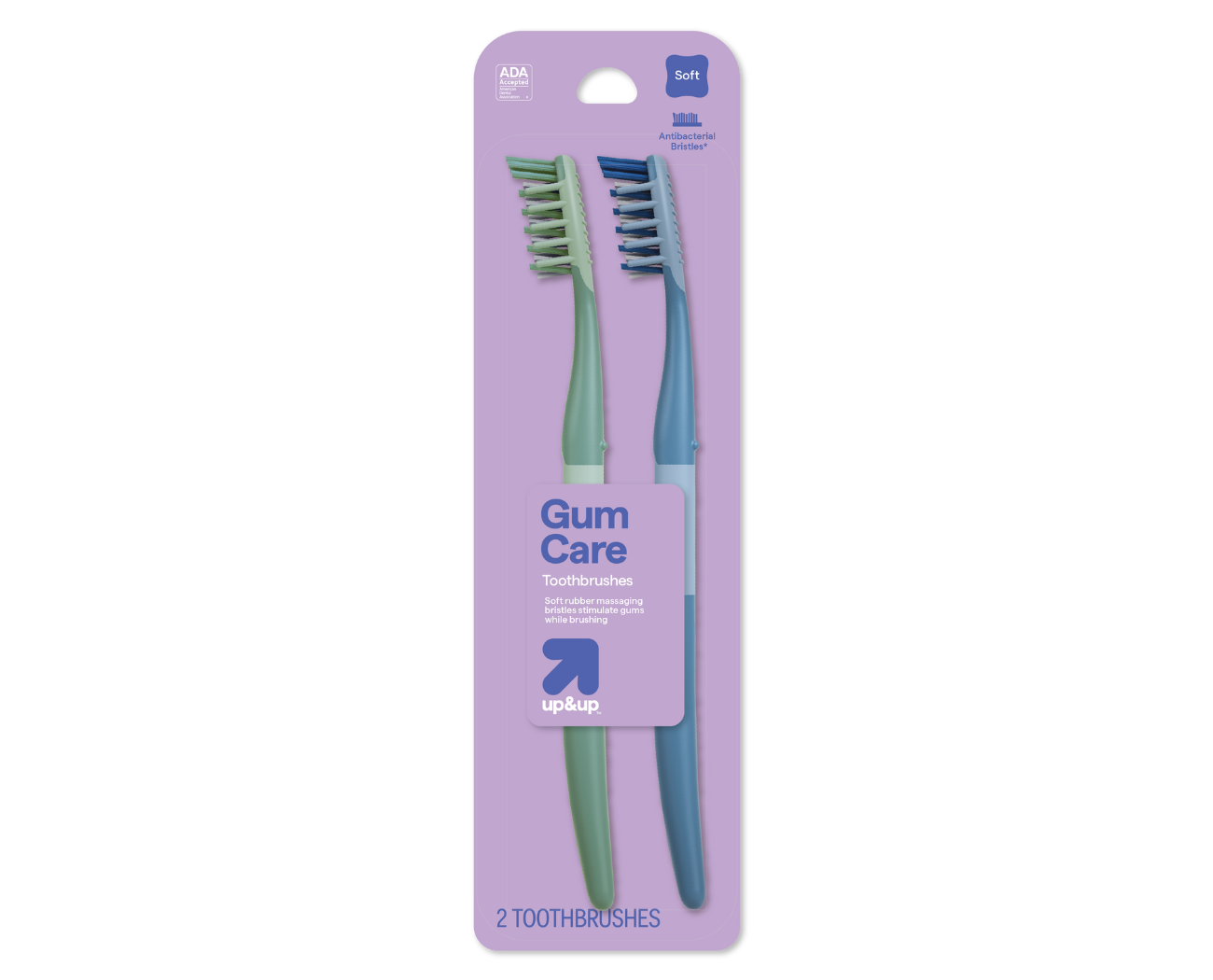 Image 2: up&up Gum Care Toothbrushes