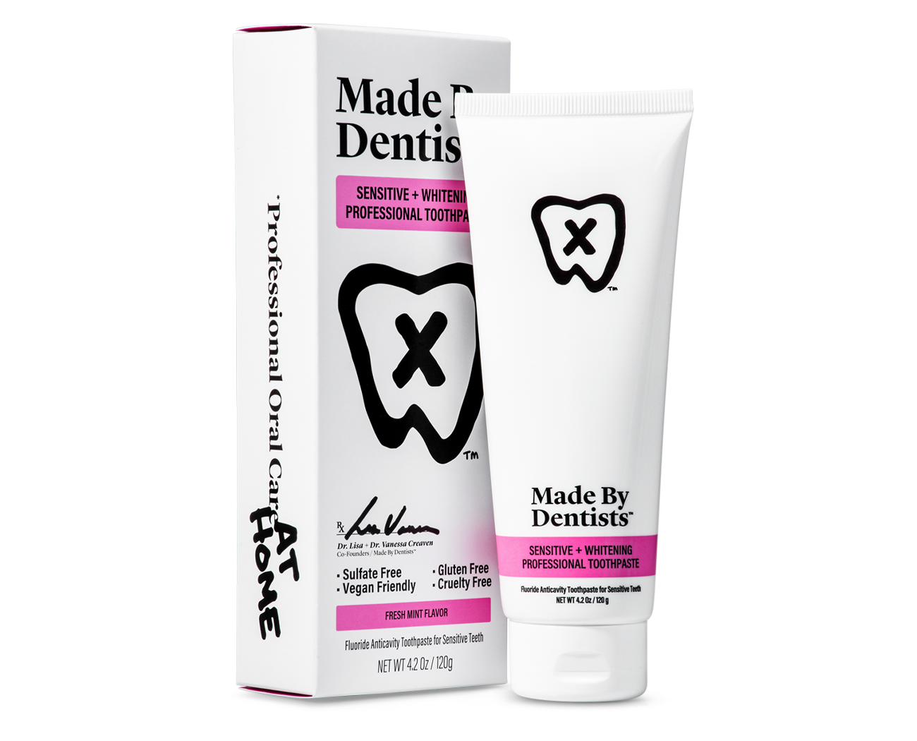 Image 1: Made By Dentists Professional Sensitive plus whitening toothpaste
