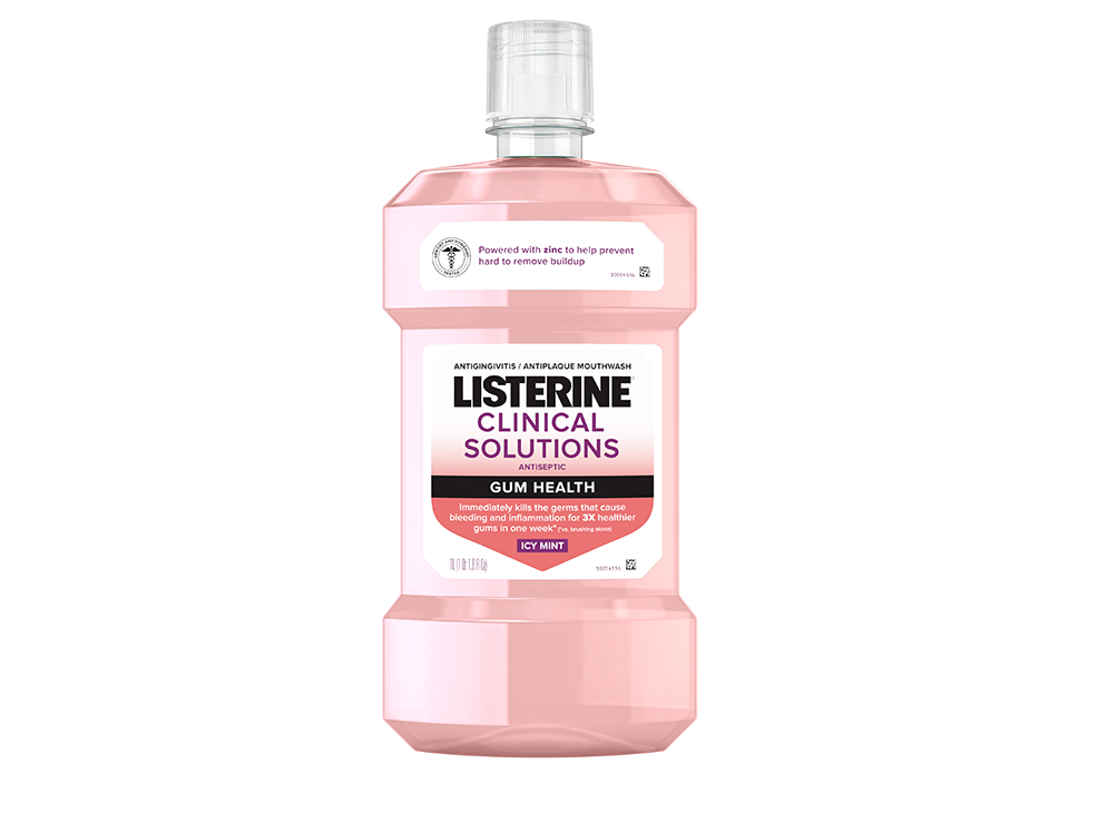Image 2: Listerine Clinical Solutions Antiseptic Gum Health Mouthwash