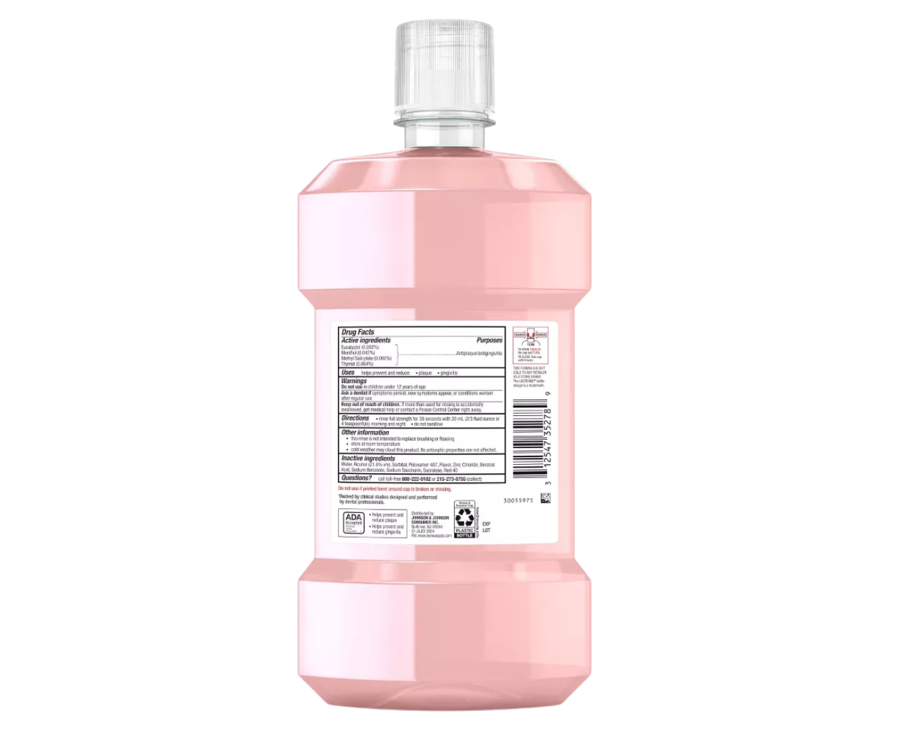 Image 1: Listerine Clinical Solutions Antiseptic Gum Health Mouthwash