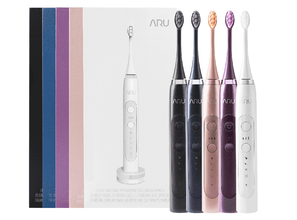 Image 1: ARU Rechargeable Sonic Toothbrush