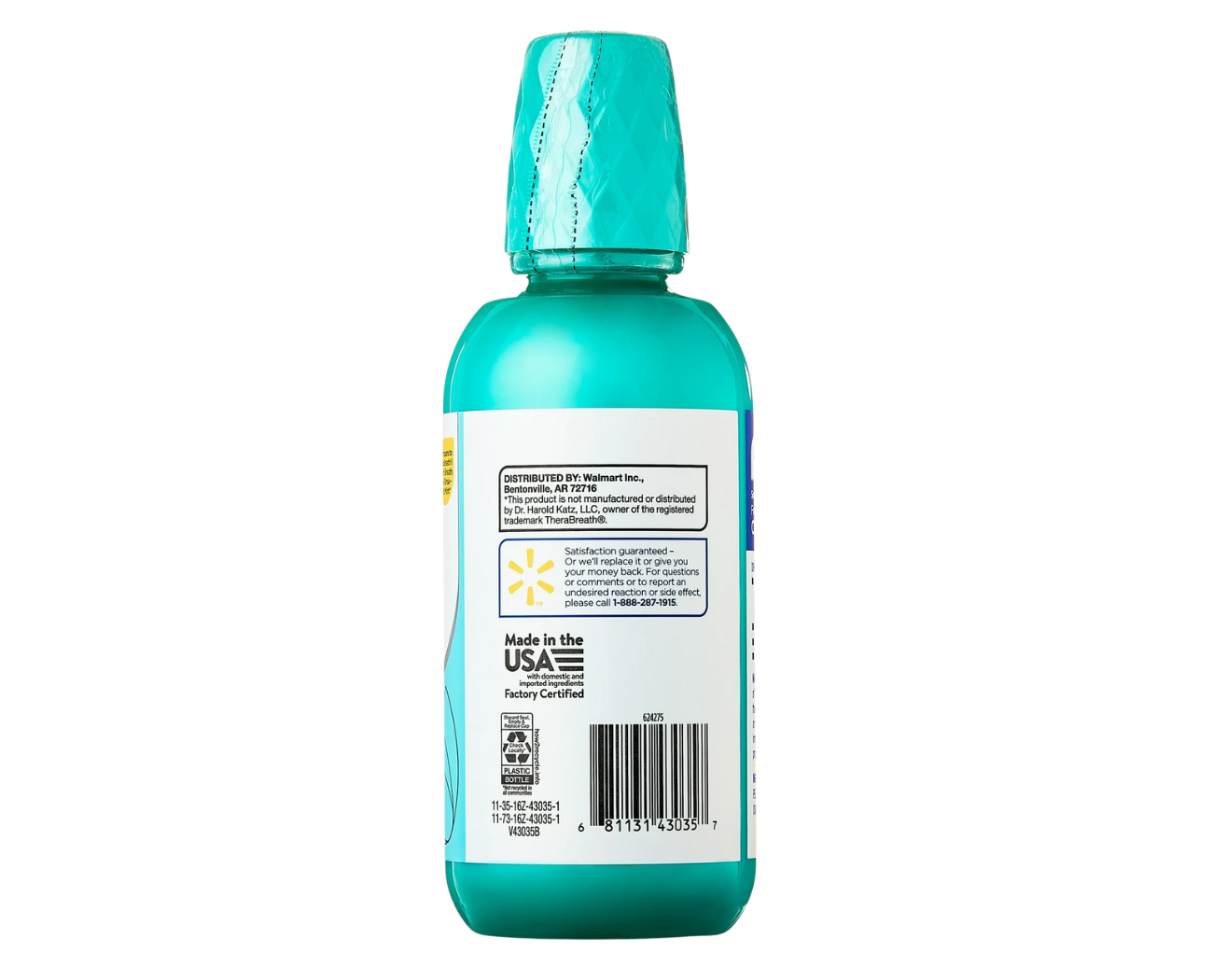 Image 4: Equate Fresh Breath Oral Rinse 16 FL OZ