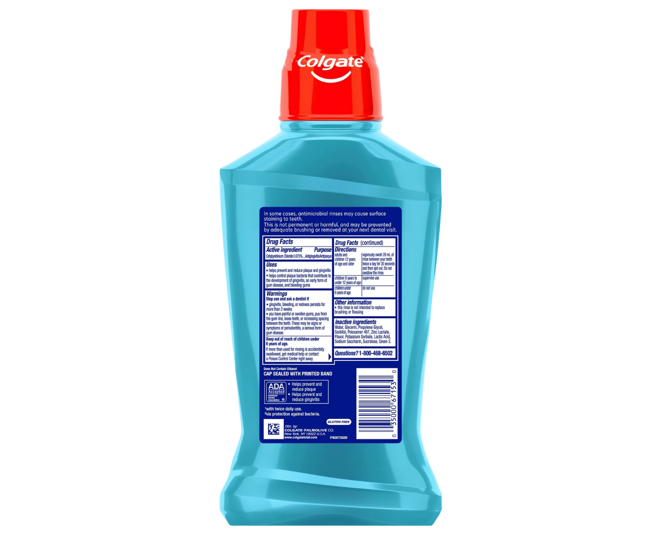 Image 3: Colgate Total Active Prevention Mouthwash
