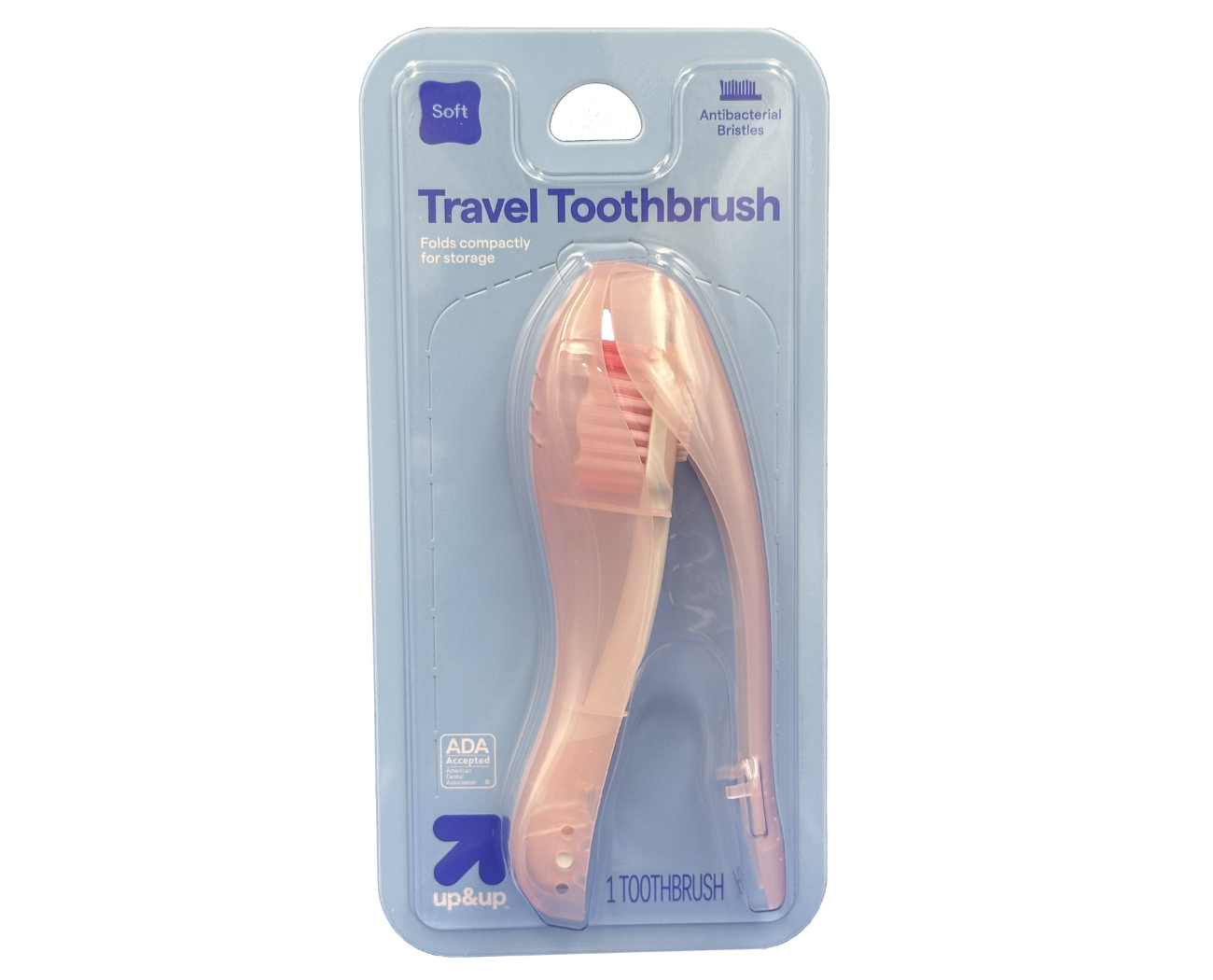 Image 1: up&up Travel Toothbrush