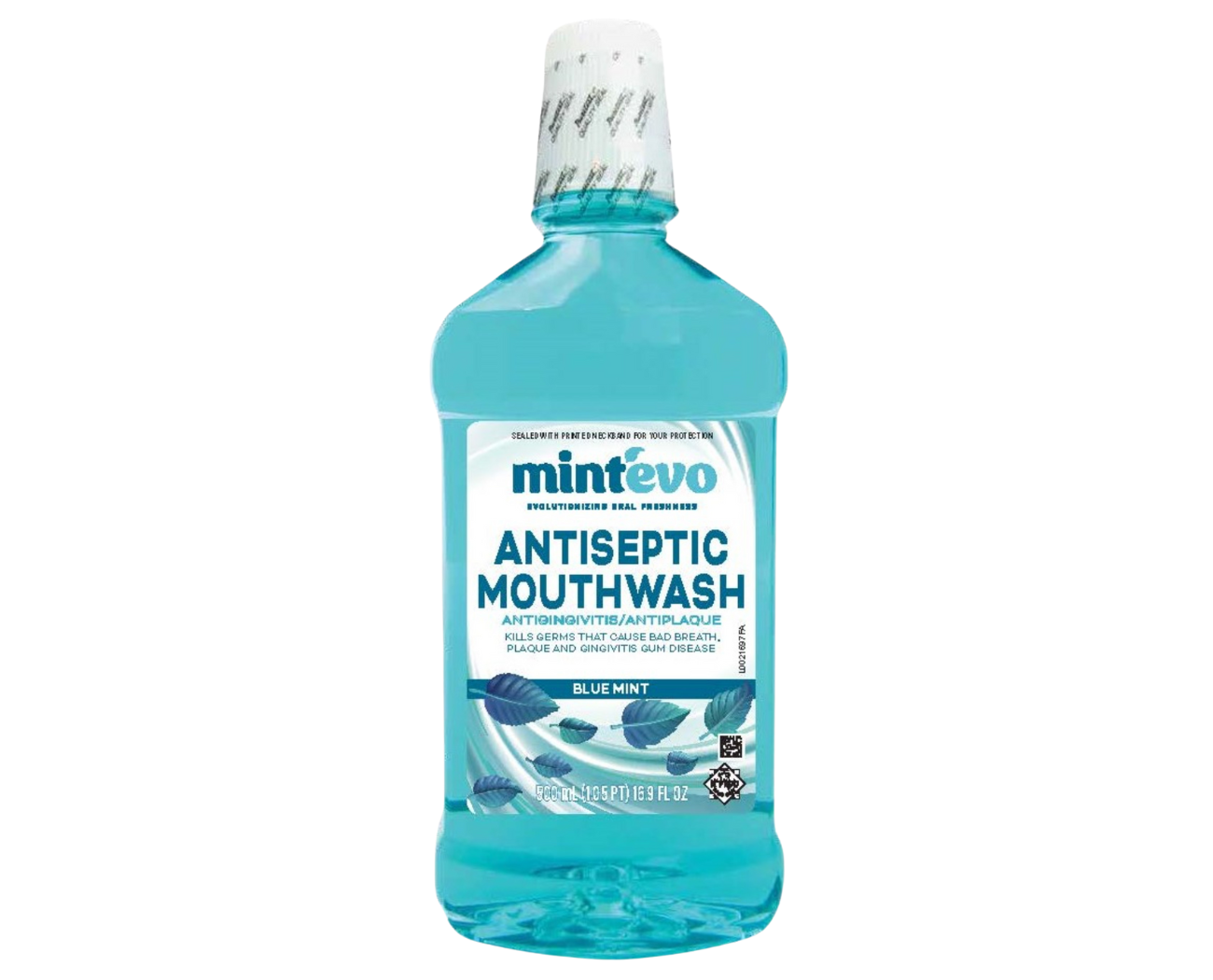 Image 1: Mint'evo Antiseptic Mouthwash