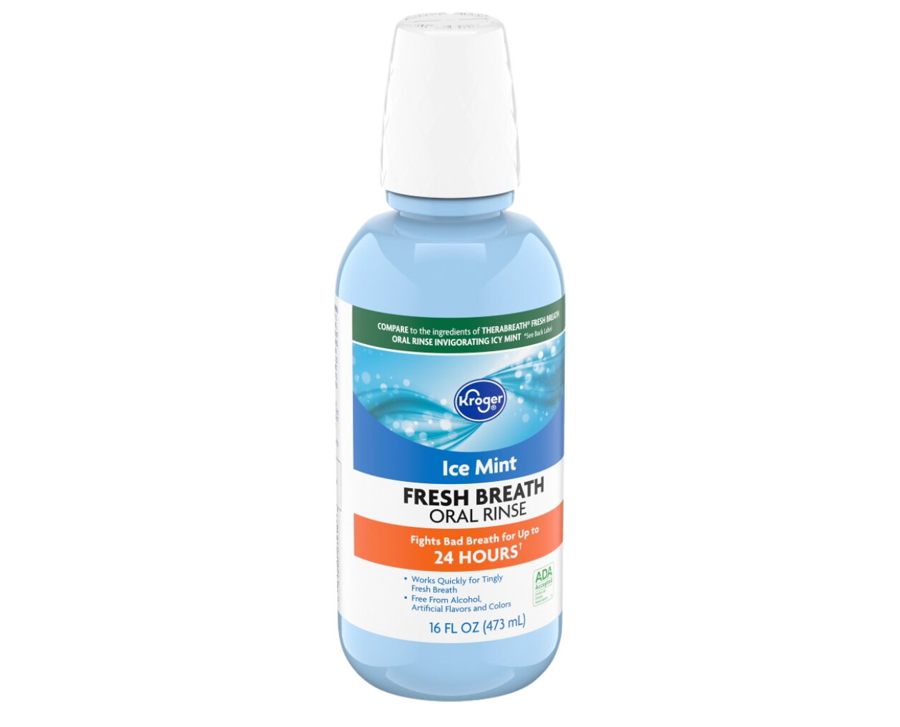 Image 1: Kroger Fresh Breath Oral Rinse