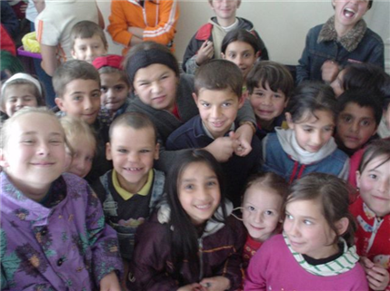 Group of young patients