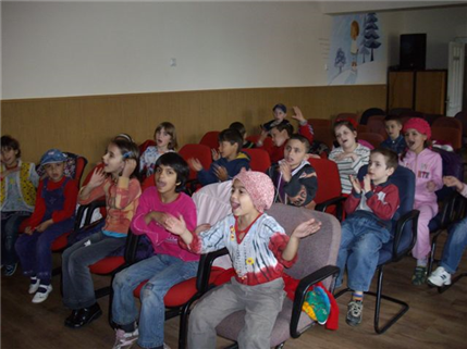 Children in classroom setting