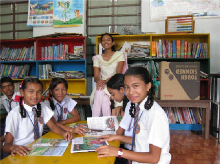 Children in Library
