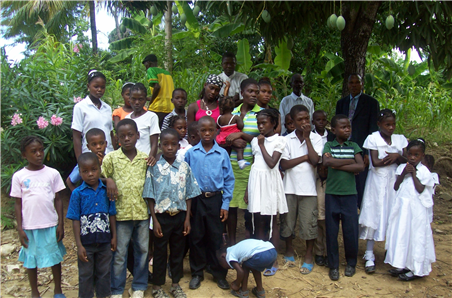 Group of Haitian patients