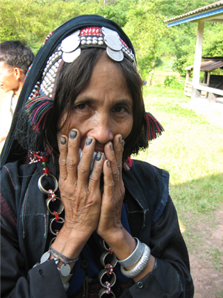 Woman in Laos