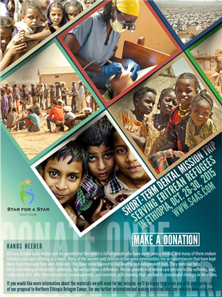 Star for a Star poster requesting donations