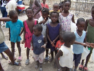 Photo of a group of kids